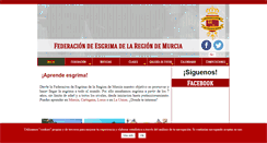 Desktop Screenshot of esgrimamurcia.com